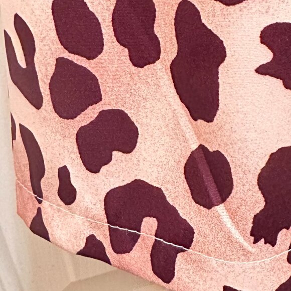 Blush Leopard Print Blazer & Pants Set - Picture 3 of 10